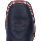 Dan Post Deuce Western Pull On Black Leather Boots Men DP4558