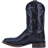 Dan Post Caiman Kingsly Western Black Leather Boots Men DP4805