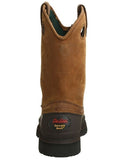 Georgia Men’s MUDDOG Work Boots 11" ALL SIZES  Pull On Leather  Brown G5514