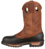 Georgia Men’s MUDDOG Work Boots 11" Steel Toe Waterproof Pull On ALL SIZES G5594
