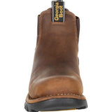 Georgia Eagle One Men’s Work Boots 4" Waterproof Chelsea EH Brown GB00315