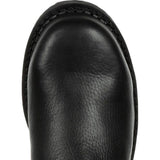 Georgia Giant Revamp Men Boots 6" Waterproof Chelsea EH Leather Black GB00376