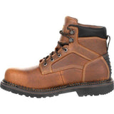 Georgia Giant Revamp Men's Work Boots 6" Waterproof EH Leather Brown GB00316