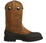 Georgia Men’s MUDDOG Work Boots 11" ALL SIZES  Pull On Leather  Brown G5514