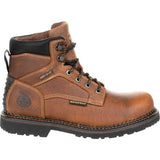 Georgia Giant Revamp Men's Work Boots 6" Waterproof EH Leather Brown GB00316