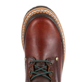 Georgia Giant Men’s Boots 6"  Steel Toe Electrical Hazard Leather Brown G6374