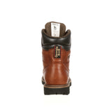 Georgia Men’s Hammer Work Boots 8" Steel Toe Internal Met Guard EH Brown G8315