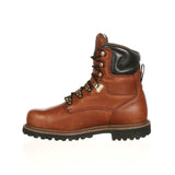 Georgia Men’s Hammer Work Boots 8" Steel Toe Internal Met Guard EH Brown G8315