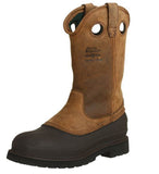 Georgia Men’s MUDDOG Work Boots 11" ALL SIZES  Pull On Leather  Brown G5514