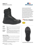 Belleville Boots TR Maxx8Z Maximalist Tactical Men Black 8" Public Safety