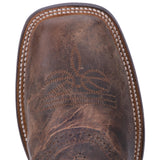 Dan Post Franklin Western Pull On Brown Leather Boots Men DP2815