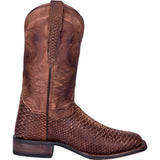 Dan Post Ka Western Pull On Brown Leather Boots Men DP4526