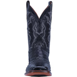 Dan Post Caiman Kingsly Western Black Leather Boots Men DP4805