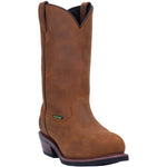 Dan Post Albuqurque Warterproof Steel Toe EH Pull On Brown Leather Work Boots Men DP69691