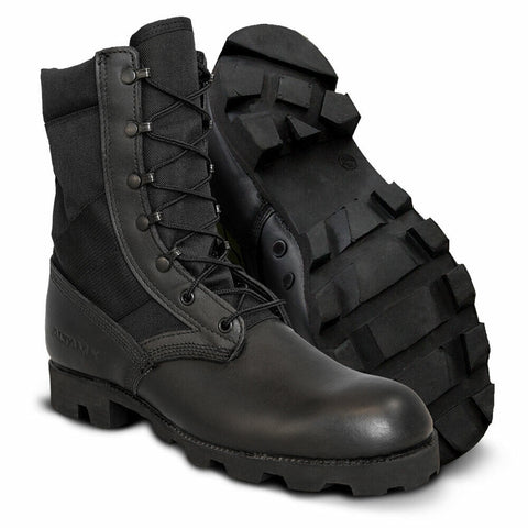 Altama Jungle Boots Panama PX 10.5" Black Leather Boots 315501 Men