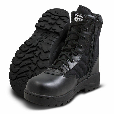 Original SWAT Men's Classic 9" Side Zip Safety Plus Black 116001