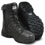 Original SWAT Metro 9" Side Zip 200 Gram  Insulated Black Leather Boots 123401